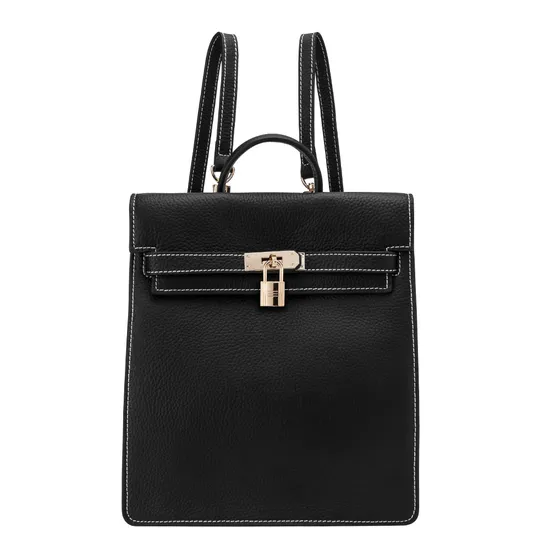 Genuine Leather Travel Handbag Fashion Designer Backpack for Women