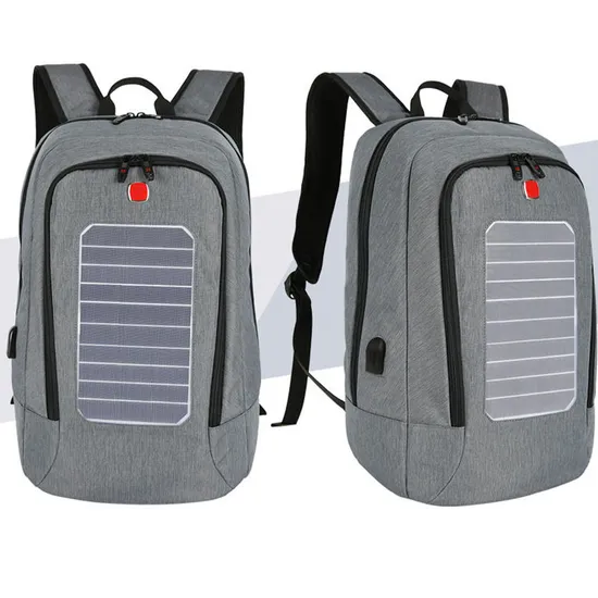 Anti-Theft Solar Energy Power Charging Backpack with USB Charging Port