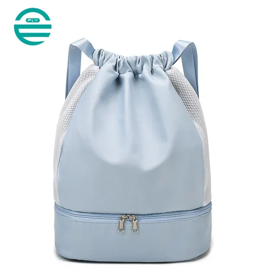 Sport Gym Women′s Backpacks Swimming Custom Lightweight Waterproof Drawstring Backpack