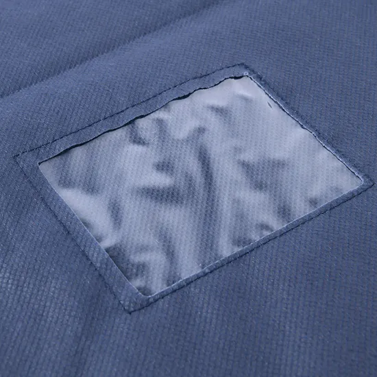Reusable Nonwoven PP Suit Cover Garment Bag in Dark Blue Wholesale