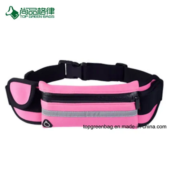 Wholesale Personalized Running Belt Elastic Sport Travel Waist Pouch Bag