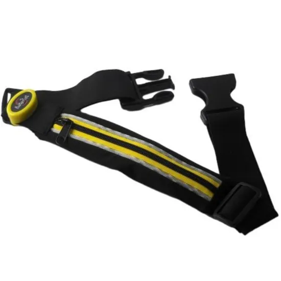Sports Pack Anti-Theft Storage Bagpack Running Light Belt LED Light-up Waist Bag