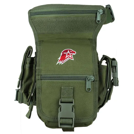 Double Safe Military Army Custom Waterproof Wholesale Polyester Lager Capacity Multi-Functional Tactical Leg Bag