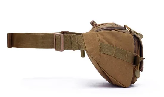 Nylon Multi-Functional Outdoor Sports Camoflage waterproof Waist Bag