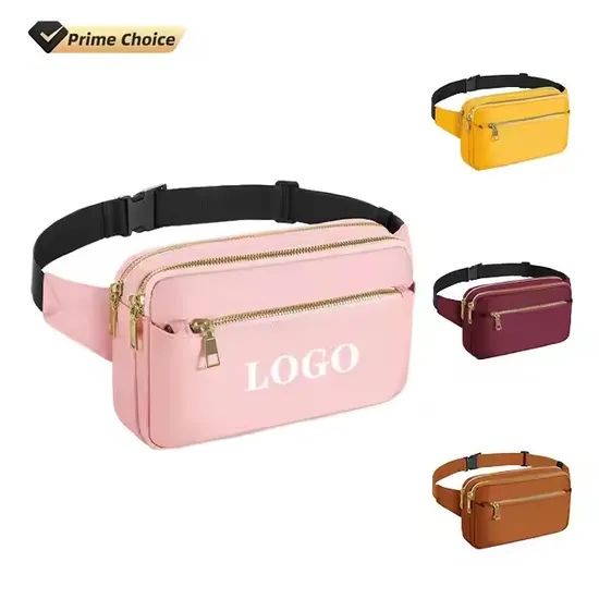 Stylish Waterproof Waist Bag with Adjustable Chest Strap