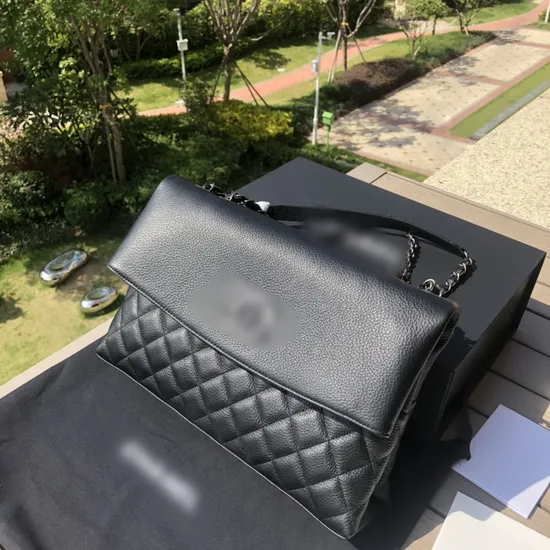 High-End Double C, Flap Style Armpit Shoulder Bag