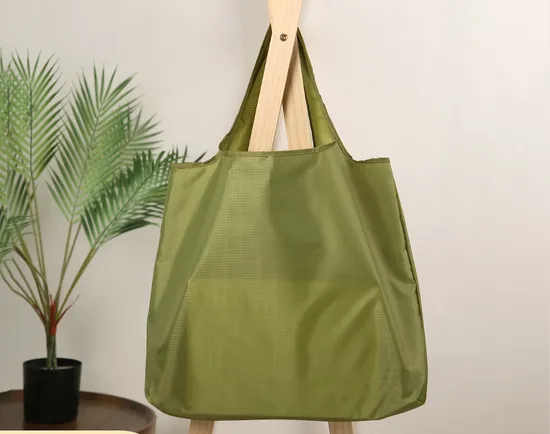 Waterproof Oxford Cloth Folding Portable Shopping Bag (YSYM23-0107)