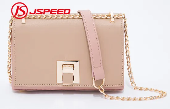 Chain PU Specialized Logo Women Handbag