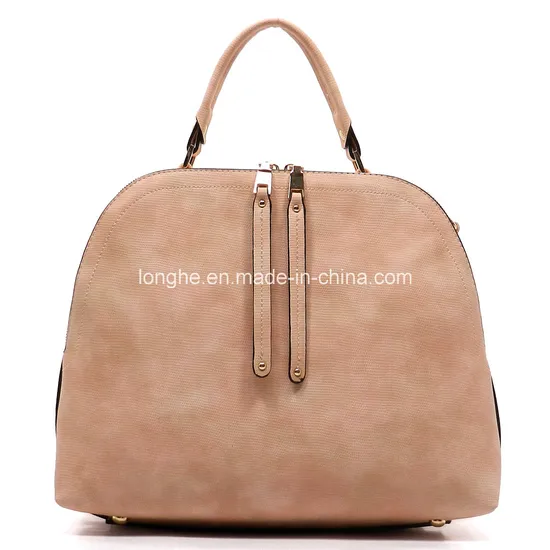Fashion Trapezoid PU Leather Handbag (ZXS0068)