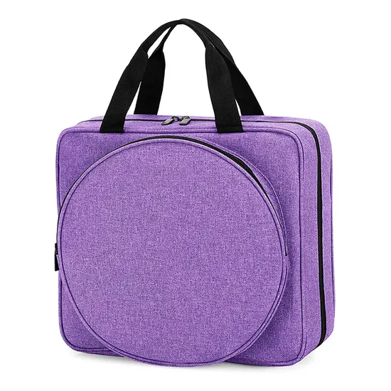 Large Capacity Portable Craft Embroidery Supplies Storage Tote Bag