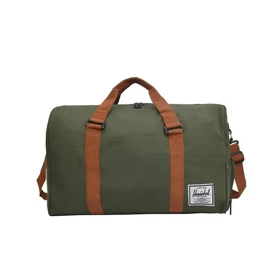 Versatile Large Capacity Gym Bag with Dedicated Shoe Pocket