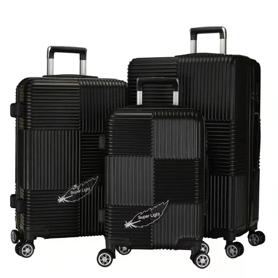 Travel Bags Luggage Set-of-3 Expandable Suitcases Swivel Wheels Wyz18748