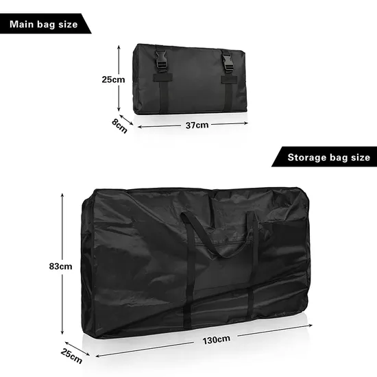 Folding Bicycle Bag 26 Inch Thick Bicycle Transport Storage Box Bicycle Travel Bag Factory Direct Sales Great Discount