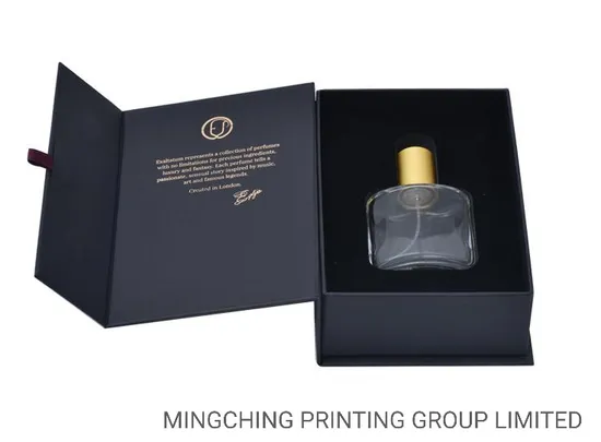 Luxury Black Gift Box for Perfume and Beauty Products