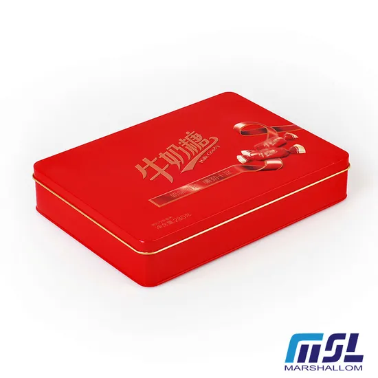 Wholesale Custom Design Metal Gift Tin Box for Candy/Chocolate/Packaging
