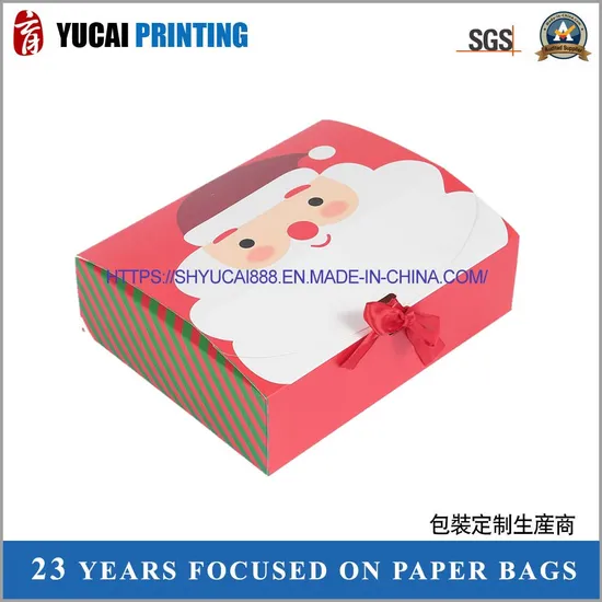 Newly Design Custom Printed Christmas Gift Paper Box Set Candy Box 09