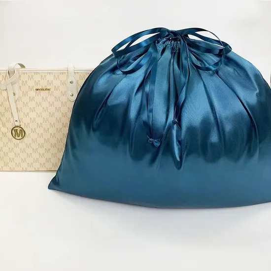 Multifunctional Large Dust Gift Drawstring Shoe Handbag Satin Cover Dust Bag