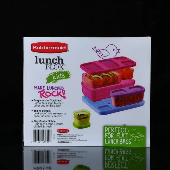 China Suppliers Custom Clear Printing PP Pet Plastic Packaging Box for Food Packaging