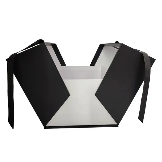 Wholesales Black Luxury Gift Boxes Perfume Box for Cosmetic Gift Bag Wedding Paper Box