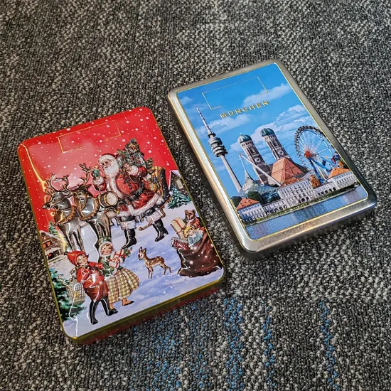 Factory Food Grade Custom Design Metal Gift Tin Can for Chocolate/Candy Packaging