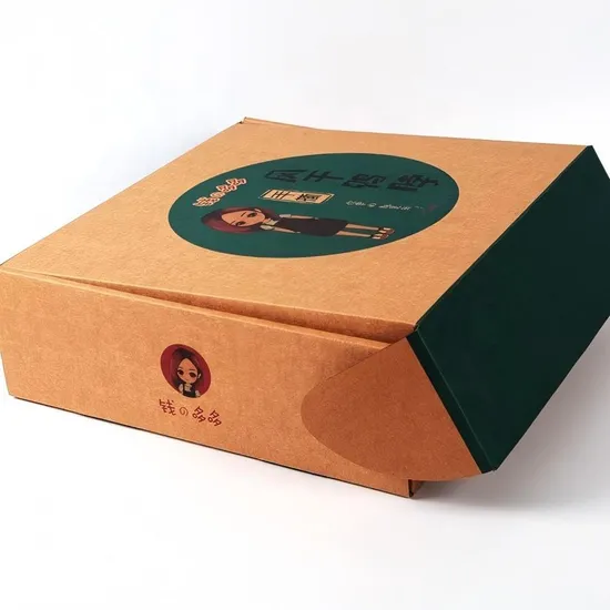 Wholesale Custom High Quality Kraft Paper Box Gift Packaging Food Carton Box