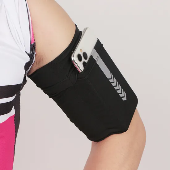 Mobile Phone Armband Running Sports Elastic Close-Fitting Arm Bag Outdoor Wrist Bag