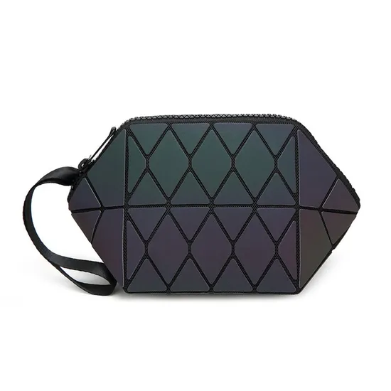 Custom Logo Fashion Portable Storage Makeup Cosmetic Travel Bag Hot-Selling Luminous Case for Unisex