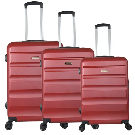 Fashion Lightweight 0.8mm Thick Aluminum Trolley Travel Luggage Set