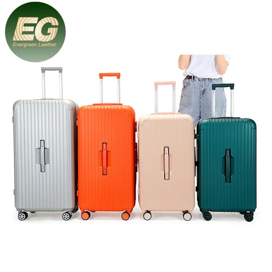 Manufacture of Maletas ABS Travel Bag Trolley Custom Vintage Makeup Rolling Suitcases Wholesale Small Aluminum Luggage Set Hard Shell Smart Ride on Suitcase