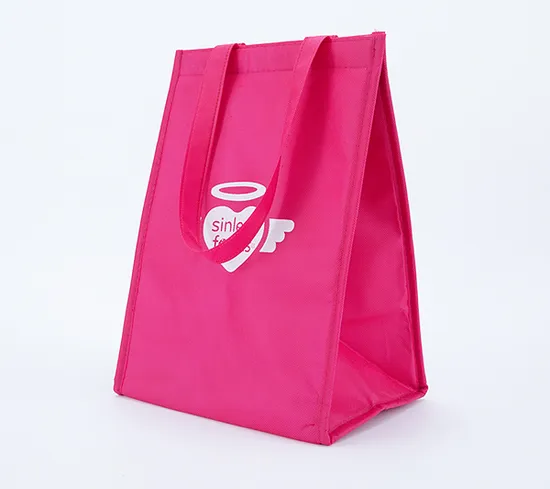 Thermal Bag Non Woven Cooler Bag with Insulation Foam Isothermal Cooler Bag for Frozen Food Wine Bag Custom Insulated Thermal Bag Hot Cold Bag Delivery Bag