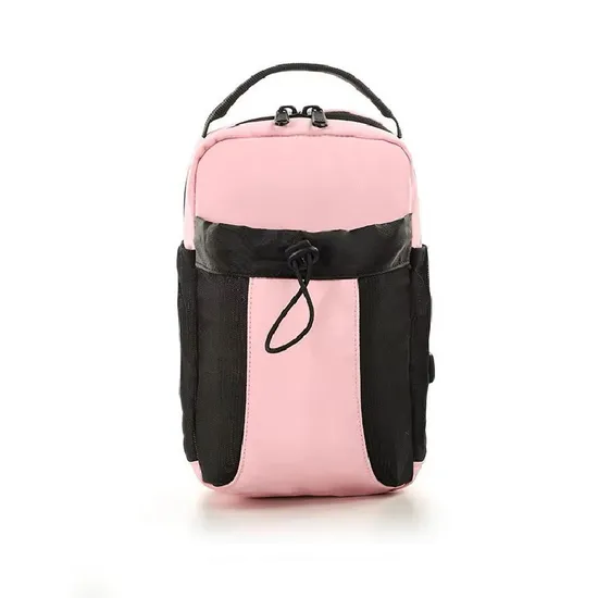 Custom Men Women Gym Sports Fitness Water Bottle Crossbody Sling Bag Magnetic Water Bottle Carrier Bag with Phone Holder
