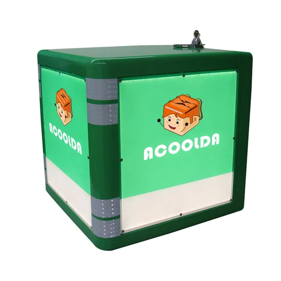 Professional Insulation and Preservation LED Display Delivery Bag Food Cooler Box Large Capacity Logistics Transfer Bags