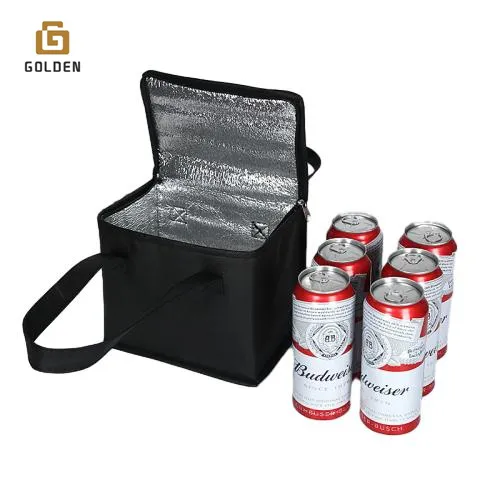 Non-Woven Cooler Bag Picnic Camping Tote Ice Lunch Delivery Bag