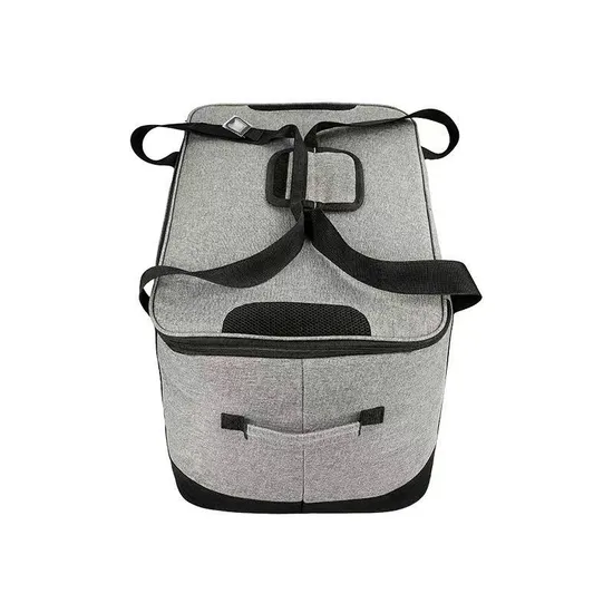 Outdoor Portable Camping Anti-Collision Storage Picnic Tableware Tote Bag with Adjustable Shoulder Strap