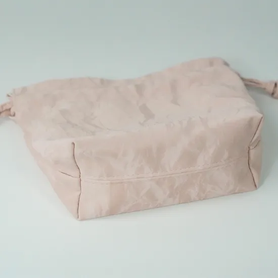 Custom Logo Ladies Velvet Beauty Toiletry Pouch Waterproof Drawstring Cosmetic Bags Outdoor Travel Makeup Bag with Lining