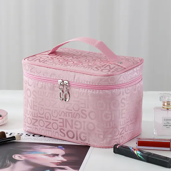 Xianghui Custom Large Capacity Portable Travel Toiletries Storage Wholesale Makeup Cosmetic Bag
