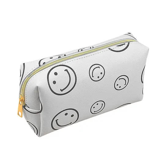 European and American Hot Style 3D Digital Printing Cosmetics Bag Women Clutch Bag Custom Make up Bags