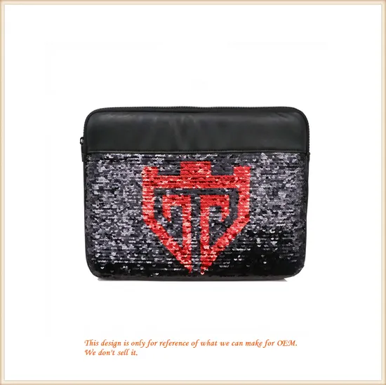 Popular Black Fluorescent Coin Purse Small Money Bag