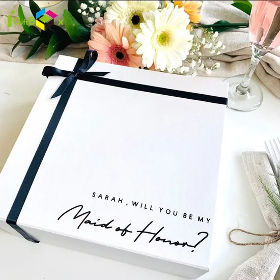 Cosmetic Paper Box Gift Packing Box Pink