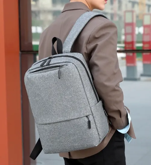 Factory Casual Sports Computer Messenger Bag Laptop Backpack with USB Charging