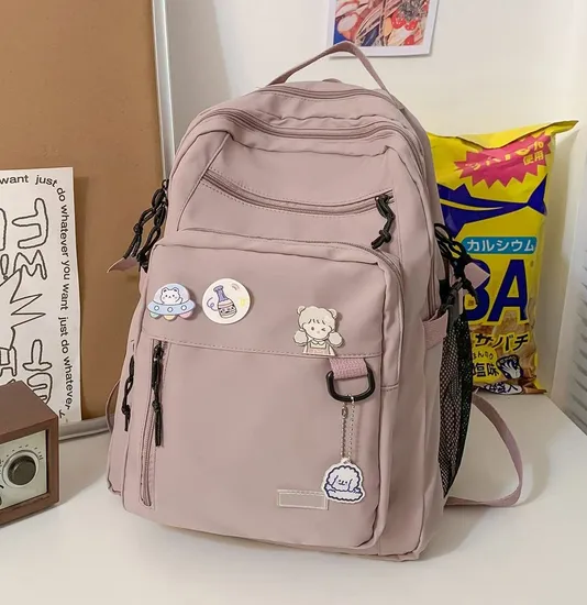 Hot Cute Aesthetic Middle Student Teens Girls New Design Child School Tote Carryall Daypack Backpack Knapsack Bookbags Kit Bag