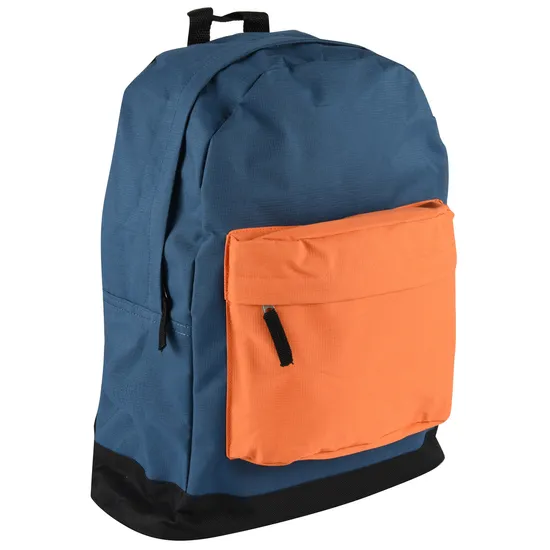 Pure Color Stitching Backpack Schoolbag Competitive Price Experienced Manufacturer