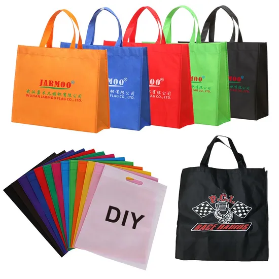 Hot Selling Custom Logo Printed Custom Reusable Shopping Bags
