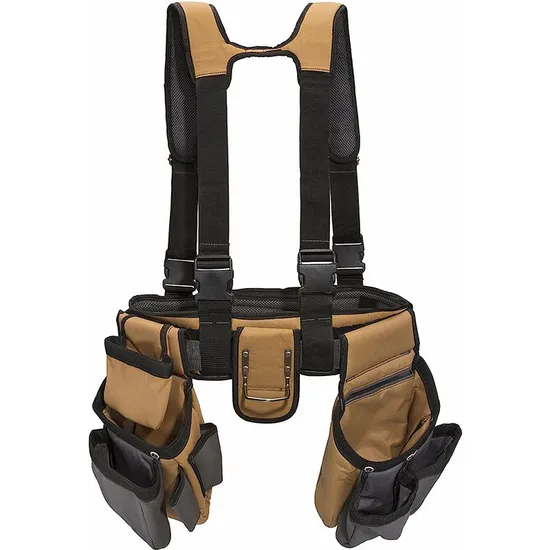 Woodworking Waist Bag Portable Small Storage Maintenance Wear-Resistant Multifunctional Installation Tool Bag Hanging Bag