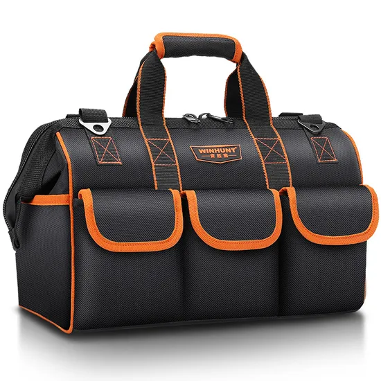 Large Capacity Hardware Repair Kit Installation Canvas Electrician Tool Bag