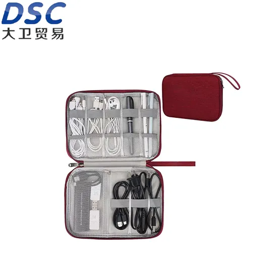 Charger Mobile Phone Data Cable Storage Bag