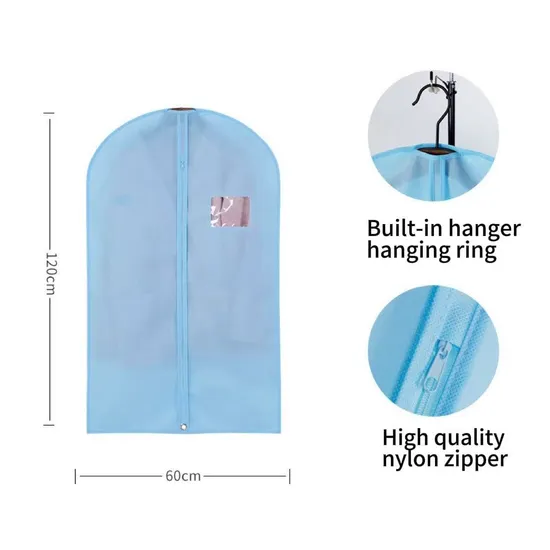 Multi-Color Coat Dust Bag Travel Bag Clothing Storage Bag Non-Woven Suit Bag