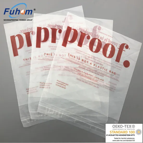 Custom Brand Logo Eco-Friendly Gift Packaging Bag Compostable Bags