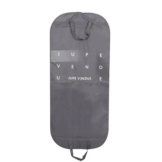 Long Polyester Dress Cover Bag Folding Non Woven Suit Garment Bag
