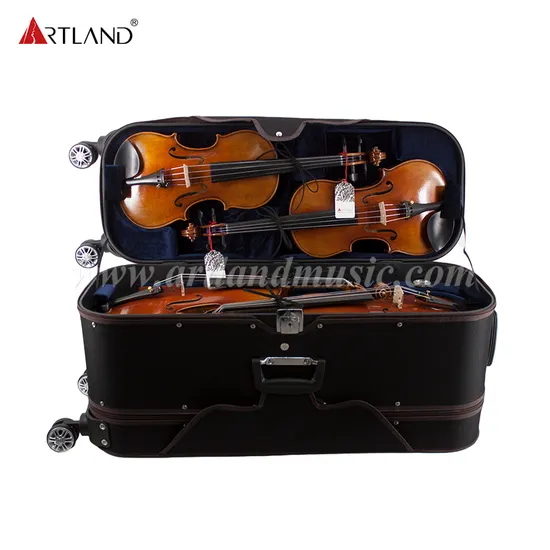 Troll Type Eight Violins Wooden Case (DSV808)